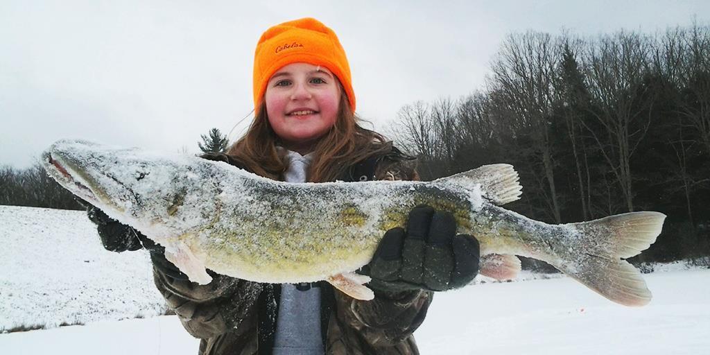 A quick, easy way to improve your ice fishing tip ups